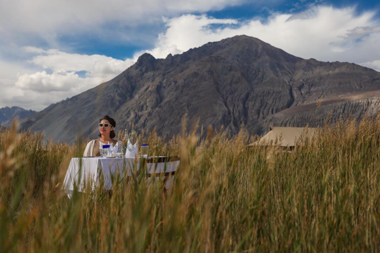 Chamba Camp Diskit Valle di Valle di Nubra Esterno foto